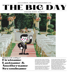 Wedding Newspaper 2
